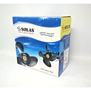 SOLAS 2111-090-10P Amita 3 Aluminum 3 Blade Propeller RH 9 Diameter x 10 Pitch